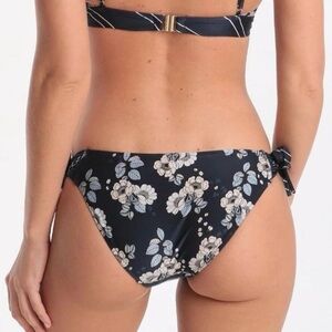 Seafolly Splendour Tie Side Hipster Bikini Bottom Indigo